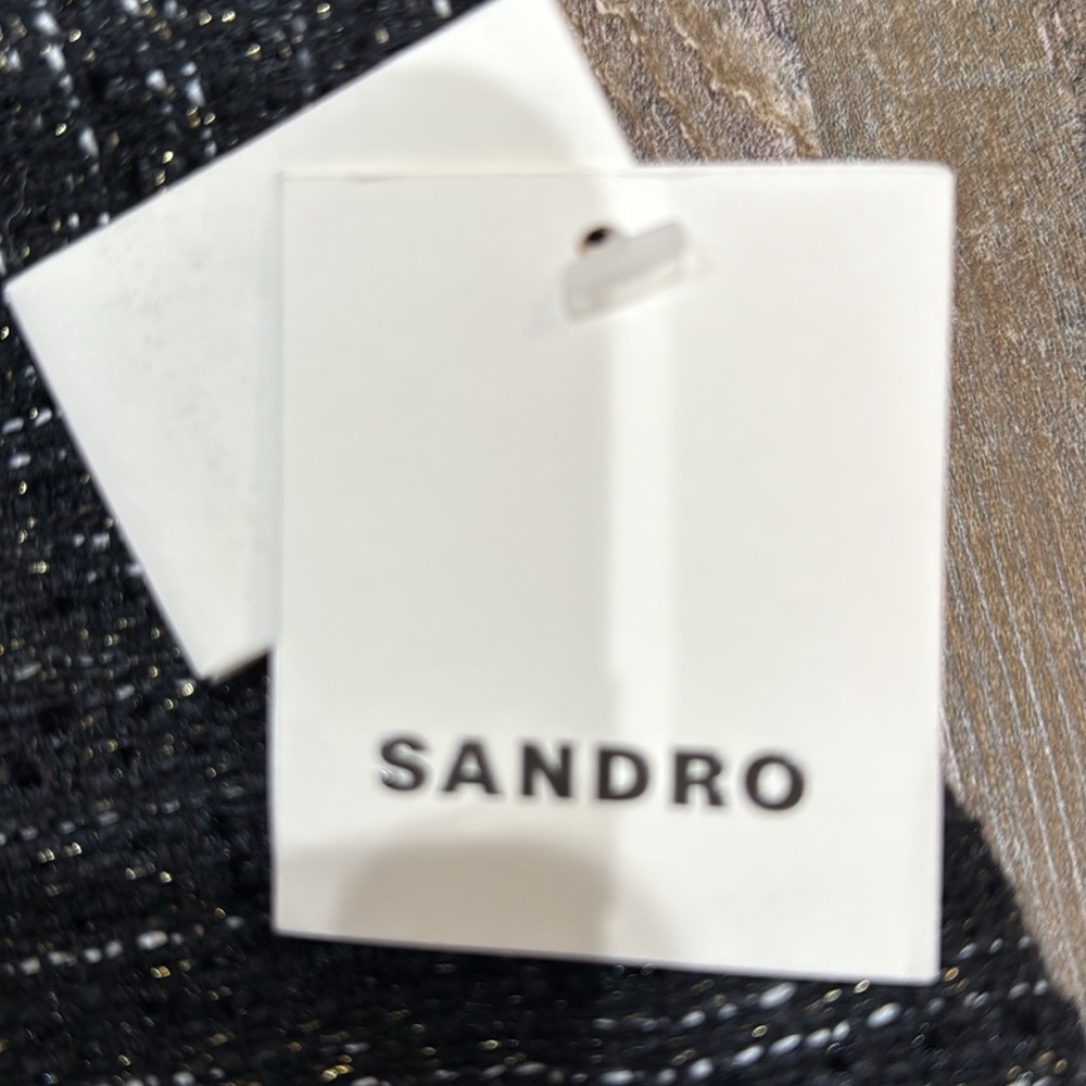 Sandro Paris | Mira Tweed Flared Skirt - Picture 7 of 11